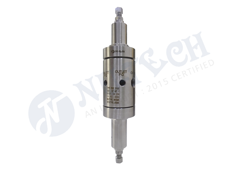 TWO STAGE PRESSURE REGULATOR HP - 290